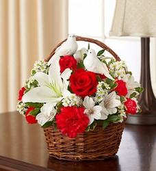 Peace, Prayers & Blessings<br>Red and White Davis Floral Clayton Indiana from Davis Floral